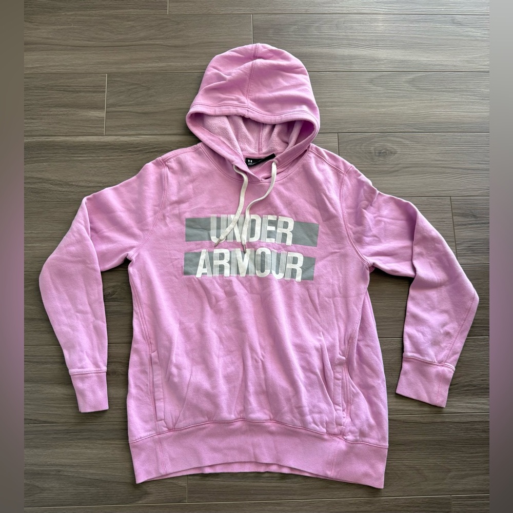 Women's Under armour Pink Hoodie